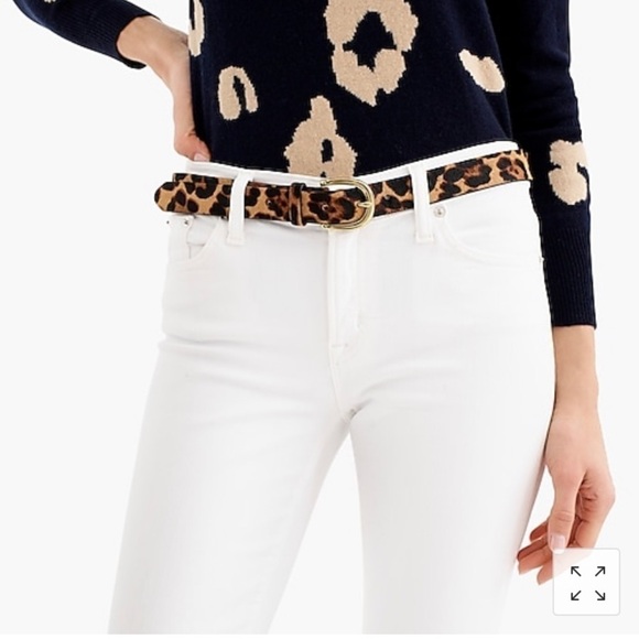 J. Crew 8” Toothpick Jeans White 09355 Denim 26 - Picture 2 of 7